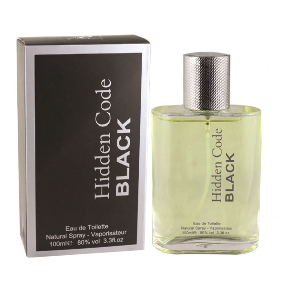 Hidden Code Black e100ml Perfume For Him