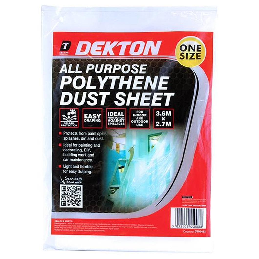 Dekton Polythene Dust Sheets