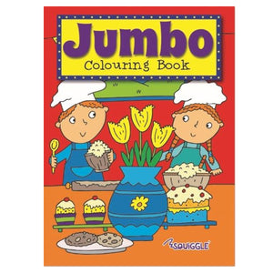 Jumbo Colouring Book 3 For Kids